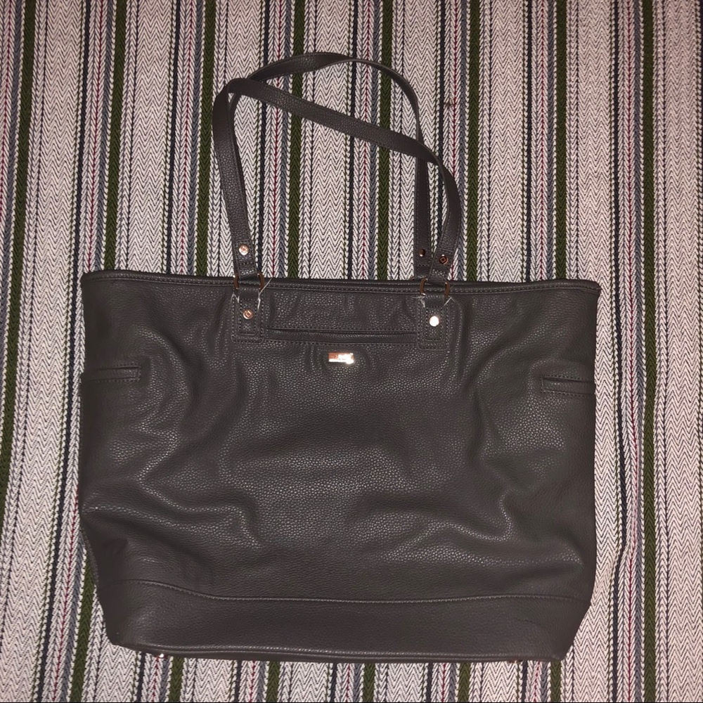 Jewell Grey Large Purse Shoulderbag